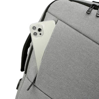 HKM-618003 Durable USB Charging Travel Laptop Backpack with Large Capacity for Office and Outdoor Use