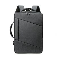 HKM-618003 Durable USB Charging Travel Laptop Backpack with Large Capacity for Office and Outdoor Use