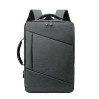 HKM-618003 Durable USB Charging Travel Laptop Backpack with Large Capacity for Office and Outdoor Use