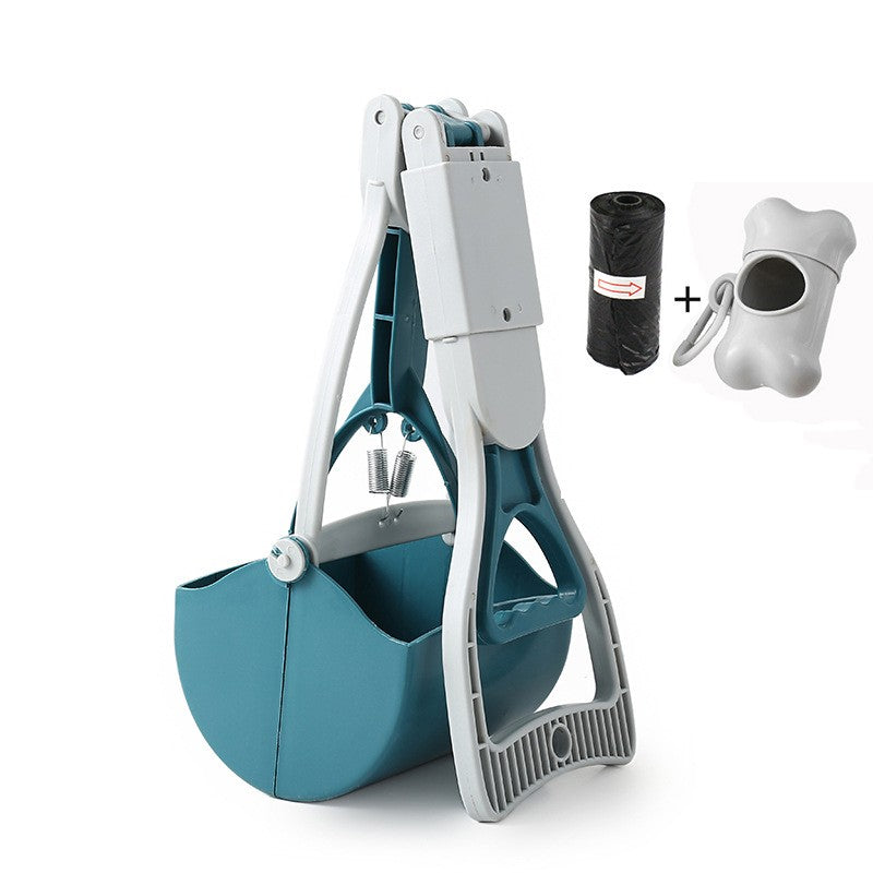 HKM-6180669 Dog Poop Picker with Trash Bag and Bones - Multiple Color Options Available