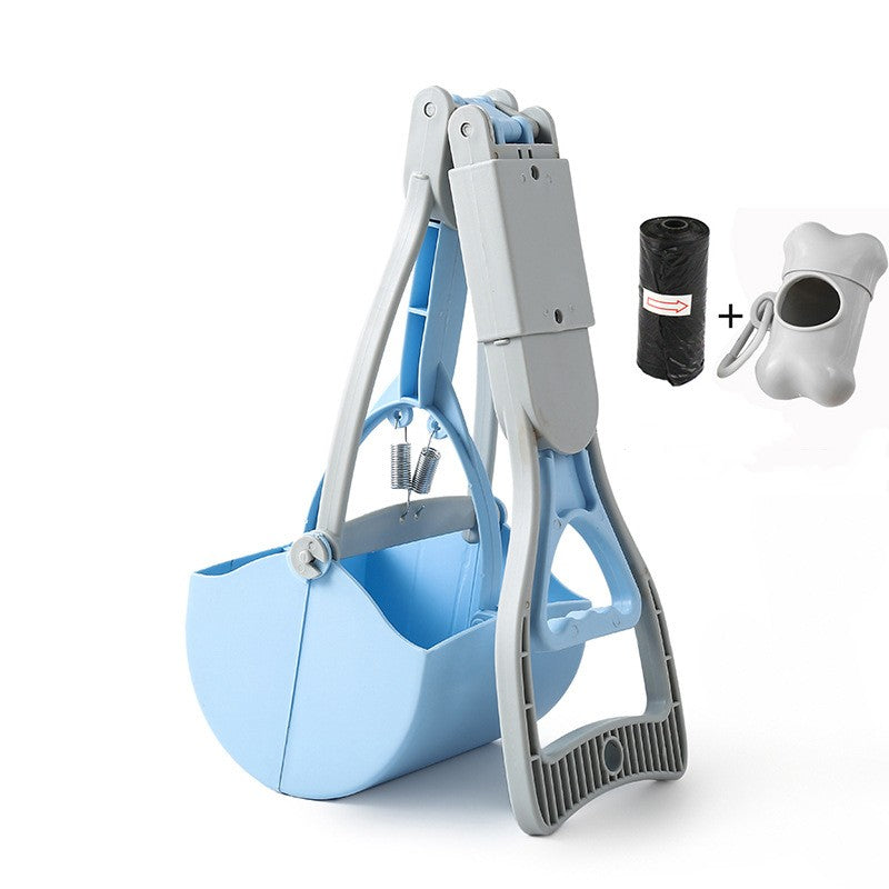 HKM-6180669 Dog Poop Picker with Trash Bag and Bones - Multiple Color Options Available