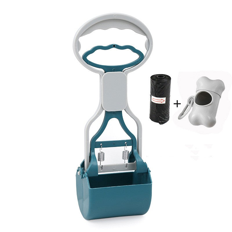 HKM-6180669 Dog Poop Picker with Trash Bag and Bones - Multiple Color Options Available