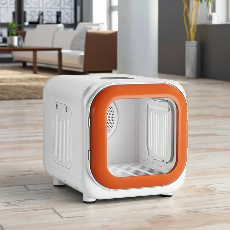 HKM-618195 Automatic Eco-Friendly Ultra Quiet Pet Hair Dryer Box for Dogs and Cats, 7kg Capacity, 220V Electric
