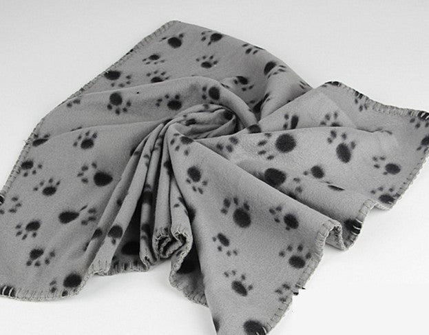 HKM-6182333 Double-Sided Flannel Bath Towel Mat for Pets - Soft and Skin-Friendly, Easy to Clean, 60x70CM