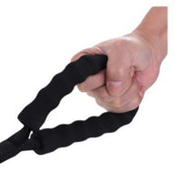 HKM-6182461 Adjustable Black Dog Leash with Extended Length for Enhanced Pet Control