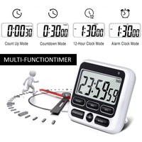 HKM-618451 Student-Friendly Kitchen Timer with Clear Display and Adjustable Alarm