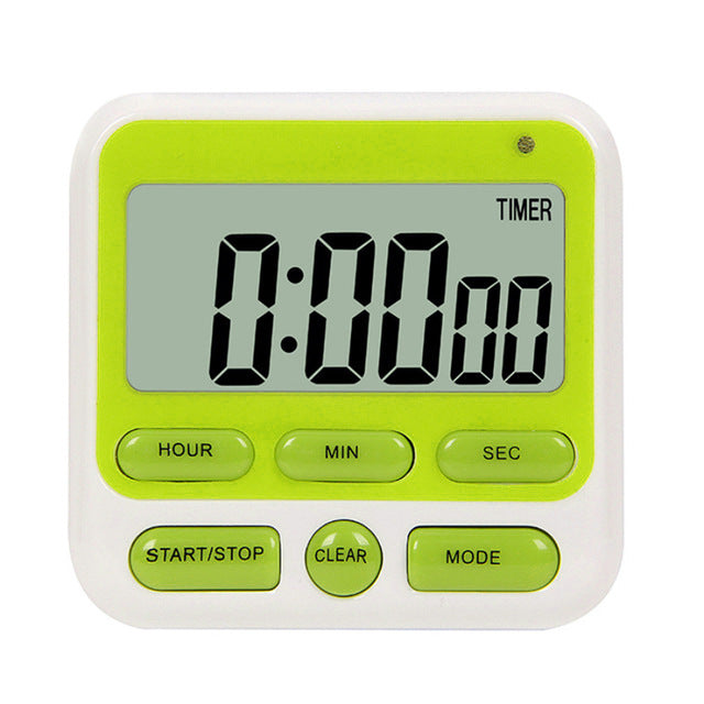 HKM-618451 Student-Friendly Kitchen Timer with Clear Display and Adjustable Alarm