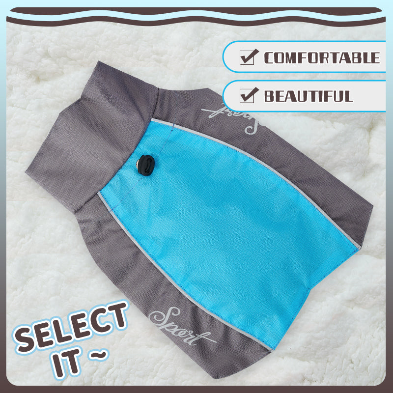 HKM-6185917 Waterproof Dog Raincoat for Summer - Lightweight Pet Jumpsuit for Chihuahuas and Dobermans