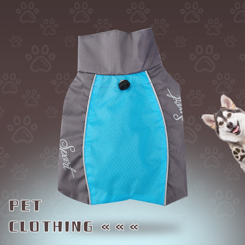 HKM-6185917 Waterproof Dog Raincoat for Summer - Lightweight Pet Jumpsuit for Chihuahuas and Dobermans