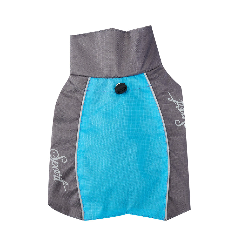 HKM-6185917 Waterproof Dog Raincoat for Summer - Lightweight Pet Jumpsuit for Chihuahuas and Dobermans