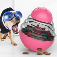 HKM-6186429 Balance Car Dog Toy with Leakage Food Feeder Tumbler in Various Colors