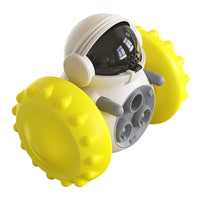 HKM-6186429 Balance Car Dog Toy with Leakage Food Feeder Tumbler in Various Colors
