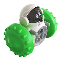 HKM-6186429 Balance Car Dog Toy with Leakage Food Feeder Tumbler in Various Colors