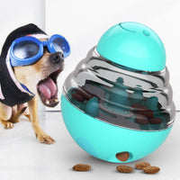 HKM-6186429 Balance Car Dog Toy with Leakage Food Feeder Tumbler in Various Colors