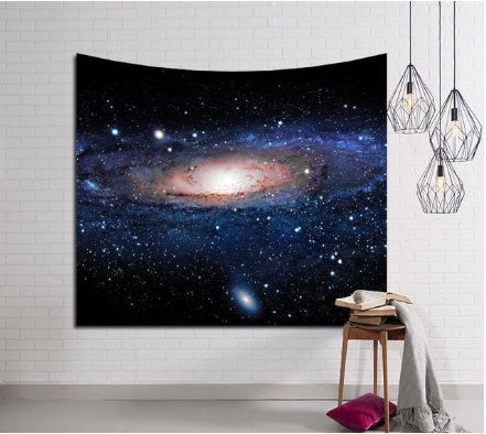 HKM-618643 Milky Way Polyester Tapestry - Various Sizes Available (150x100cm, 150x130cm, 150x230cm)