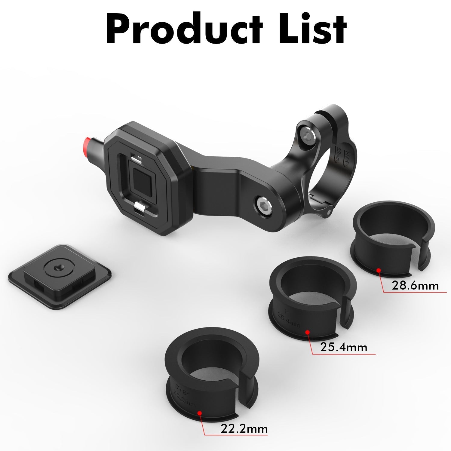 HKM-618643 Universal Plastic Phone Holder for Cycling – ABS & Nylon Fiber Material