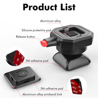 HKM-618643 Universal Plastic Phone Holder for Cycling – ABS & Nylon Fiber Material