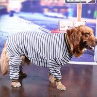 HKM-6186813 Long Sleeve Cotton Shirt for Medium and Large Dogs - Comfortable Fit and Stylish Design