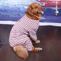 HKM-6186813 Long Sleeve Cotton Shirt for Medium and Large Dogs - Comfortable Fit and Stylish Design