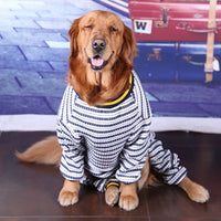 HKM-6186813 Long Sleeve Cotton Shirt for Medium and Large Dogs - Comfortable Fit and Stylish Design