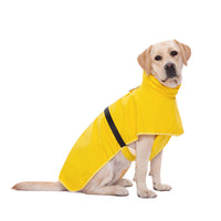 HKM-6187197 Waterproof Outdoor Pet Dog Raincoat in Yellow, Beige, Black - Sizes XL to 7XL