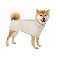 HKM-6187197 Waterproof Outdoor Pet Dog Raincoat in Yellow, Beige, Black - Sizes XL to 7XL