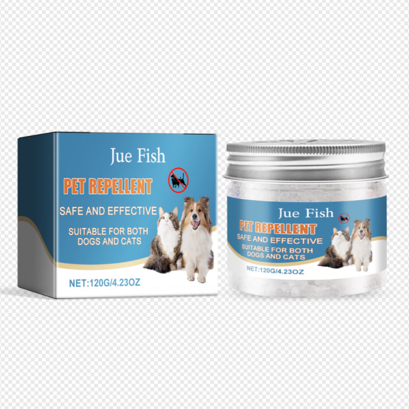 HKM-618771 Pet Repellent Cream for Biting and Peeing with Eucalyptus Oil and Brush - 120g