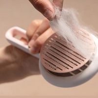 HKM-6189885 High-Density Pin Dog & Cat Grooming Comb with Automatic Hair Release and Comfortable Grip