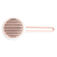 HKM-6189885 High-Density Pin Dog & Cat Grooming Comb with Automatic Hair Release and Comfortable Grip