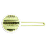 HKM-6189885 High-Density Pin Dog & Cat Grooming Comb with Automatic Hair Release and Comfortable Grip