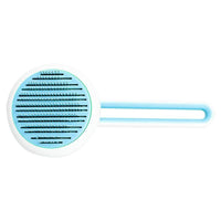 HKM-6189885 High-Density Pin Dog & Cat Grooming Comb with Automatic Hair Release and Comfortable Grip