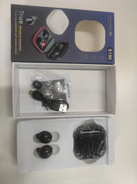HKM-619091 S190 Wireless TWS Bluetooth 5.1 Earbuds with Touch Control and Digital Display