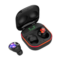 HKM-619091 S190 Wireless TWS Bluetooth 5.1 Earbuds with Touch Control and Digital Display