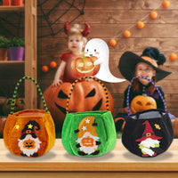 HKM-619219 Cartoon Forest Man Doll Halloween Candy Bag in Orange, Black, or Green - 22x18x0.5CM