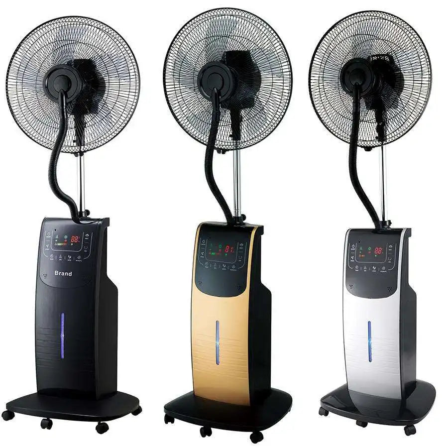 HKM-619283 Remote Control Standing Air Cooler with Humidifier and Water Mist Spray