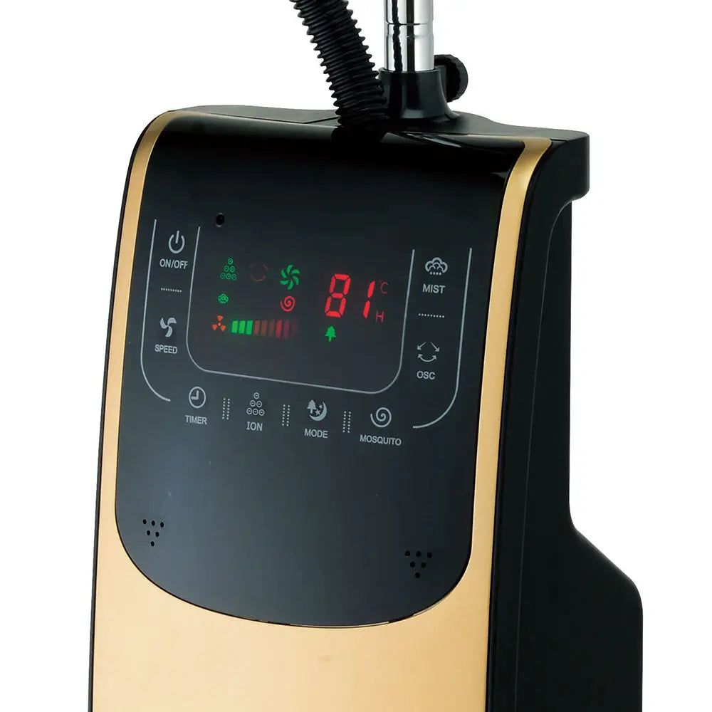 HKM-619283 Remote Control Standing Air Cooler with Humidifier and Water Mist Spray