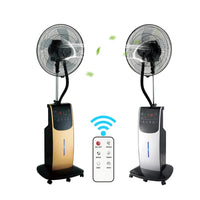 HKM-619283 Remote Control Standing Air Cooler with Humidifier and Water Mist Spray