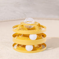HKM-6193213 Interactive Turntable Cat Toy with Stimulation Balls for Exercise and Stress Relief