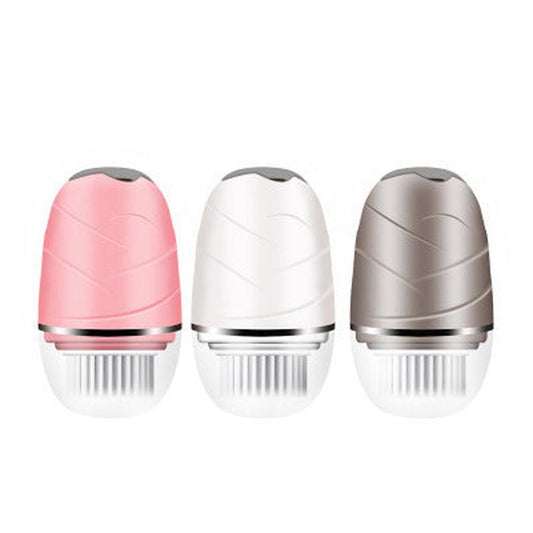 HKM-619347 3-in-1 Electric Facial Cleansing Device with Pore Cleaner and Body Massage Function