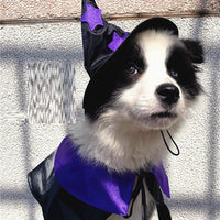 HKM-6193981 Halloween Cloak and Hat Set for Cats and Small to Medium Dogs