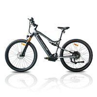 HKM-619411 29-Inch Full Suspension Electric Mountain Bike with Aluminum Alloy Frame and 27 Speed Gears