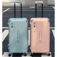 HKM-619475 Durable Water-Resistant Trolley Luggage with Cup Holder Hook
