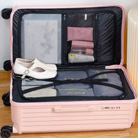 HKM-619475 Durable Water-Resistant Trolley Luggage with Cup Holder Hook