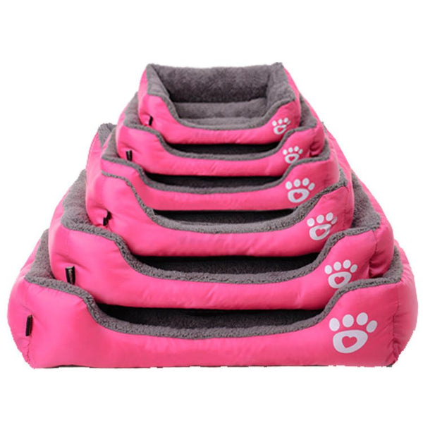 HKM-619923 Cozy Soft Pet Bed for Dogs - Breathable Oxford Cloth - Multiple Sizes and Colors Available