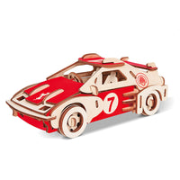 HKM-619923 Wooden 3D Car Simulation Puzzle Model for Children Ages 7-14 - Variety of Designs Available