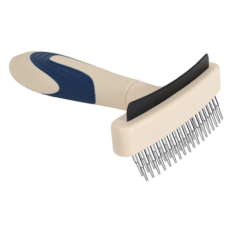 HKM-6199741 Multi-Functional Pet Grooming Brush for Dogs and Cats - Combines Detangling and Hair Removal