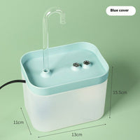 HKM-6199997 Automatic Cat Water Fountain with Intelligent Flow and 1500ml Capacity