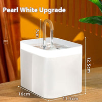 HKM-6199997 Automatic Cat Water Fountain with Intelligent Flow and 1500ml Capacity