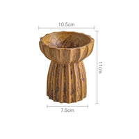 HKM-6200125 Tall Porcelain Cat Bowl - Elegant Design for Comfortable Feeding