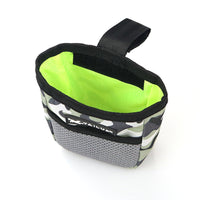 HKM-6200381 Portable Outdoor Dog Snack Pack - Soft Oxford Fabric, 9x4x13cm, Geometric Design
